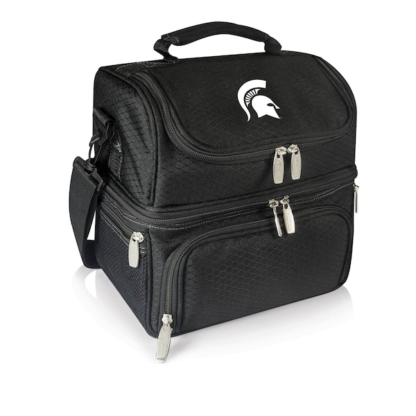 Picnic Time Family Of Brands NCAA Michigan State Spartans Pranzo Lunch Bag - Insulated Lunch Box with Picnic Set 512-80-175-354-0 - main