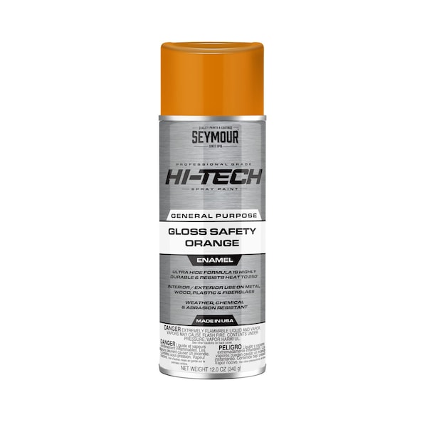 Seymour Of Sycamore Hi Tech Enamel Spray Paint Gloss Safety 16-120 - main