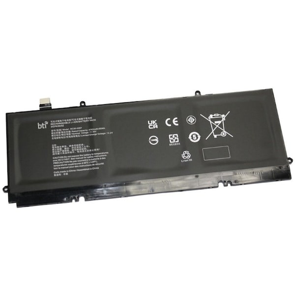 Battery Technology BTI Battery - For Notebook - Battery Rechargeable - 4760 mAh - 55 Wh - 11.55 V RC30-0357-BTI - main