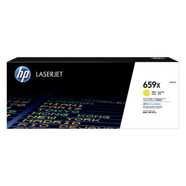 Hp 659X (W2012X) High Yield Yellow Original LaserJet Toner Cartridge (29,000 Yield) W2012X - main