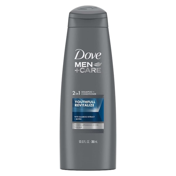 Dove Men+Care Youthful Revitalize 2 in 1 Shampoo and Conditioner, 12 Fluid Ounce, 6PK 69965776 - main