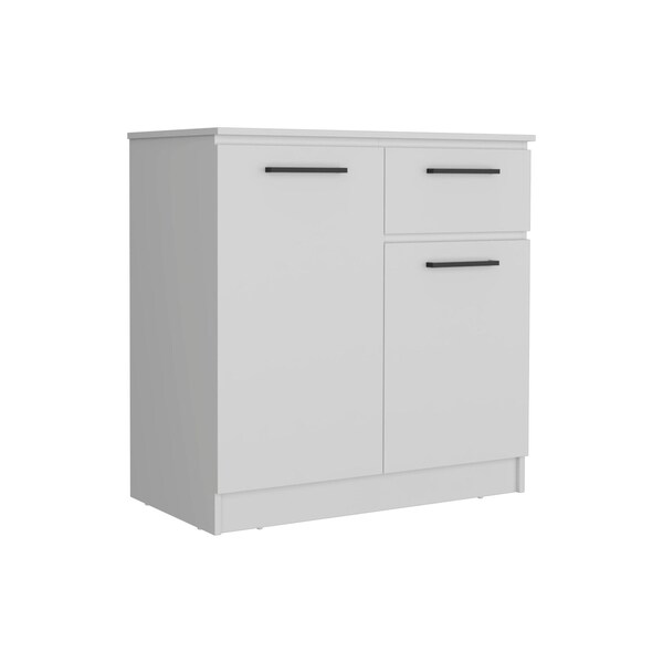 Homeroots 36" White Drawer Double Dresser 534916 - main