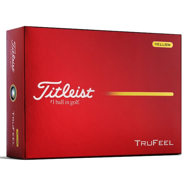 Titleist TruFeel Yellow Golf Balls, 12PK 113495 - main