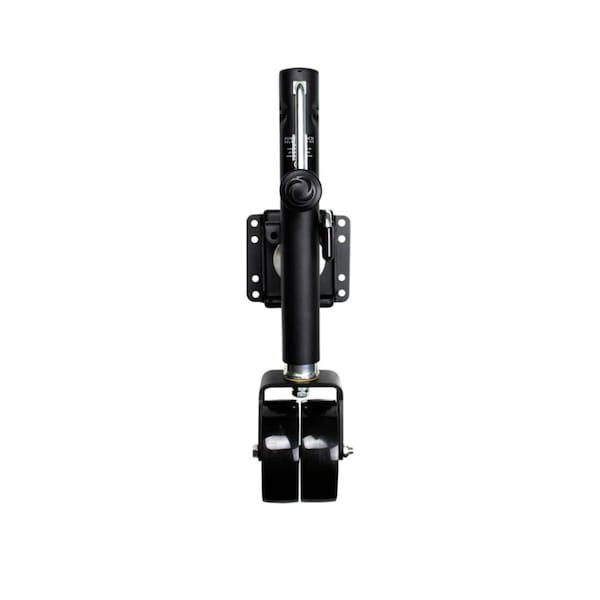 Powerwinch Select Series Jack - 1500lb, Bolt-On, Double Wheel, Carbon Black 21400-J-1500-B2-B-R - main