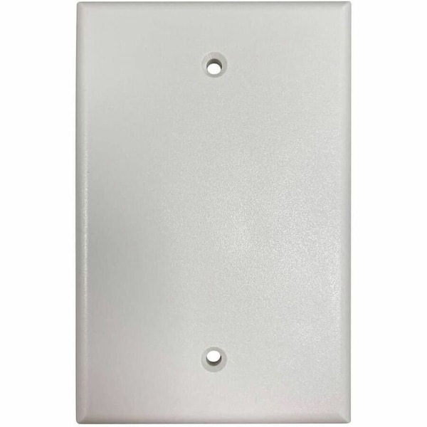 Eaton Tripp Lite Series Safe-IT Blank Wall Plate, Antibacterial, Ivory Matte, TAA N042AB-000-IVM - main