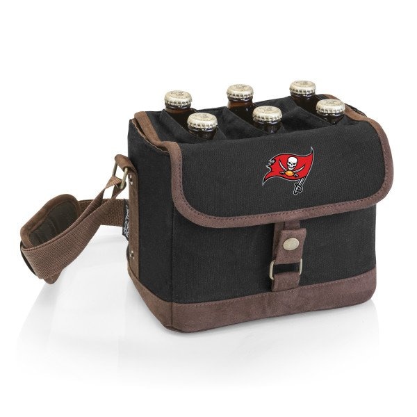 Picnic Time Family Of Brands NFL Tampa Bay Buccaneers - Beer Caddy Cooler Tote with Opener 762-00-311-304-2 - main