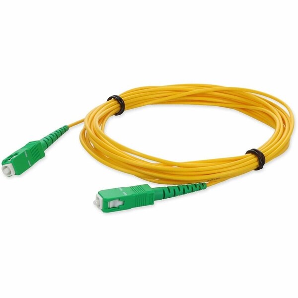 Add-On Addon 3M Asc (Male) To Asc (Male) Yellow Os2 Simplex Riser Fiber ADD-ASC-ASC-3MS9SMF - main