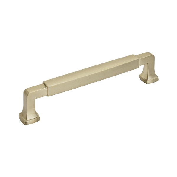 Amerock Stature 6-5/16 in 160 mm Center-to-Center Golden Champagne Cabinet Pull BP36889BBZ - main