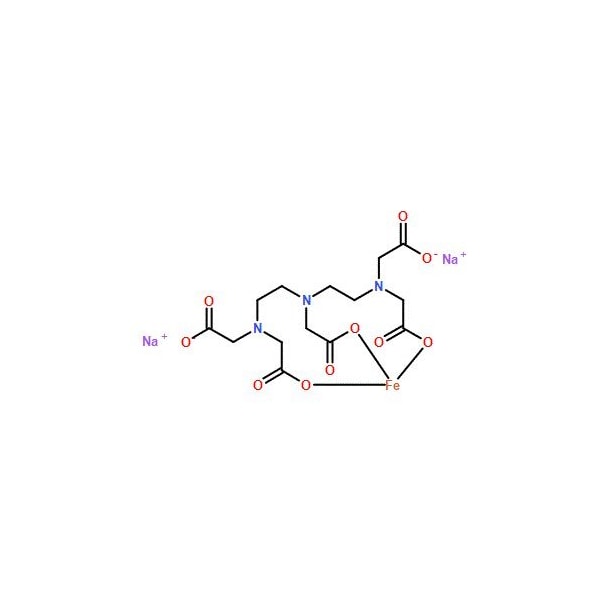 Ak Scientific Diethylenetriaminepentaacetic acid iron(III) disodium salt hydrate (1g), CAS 19529-38-5 P073-1g - main