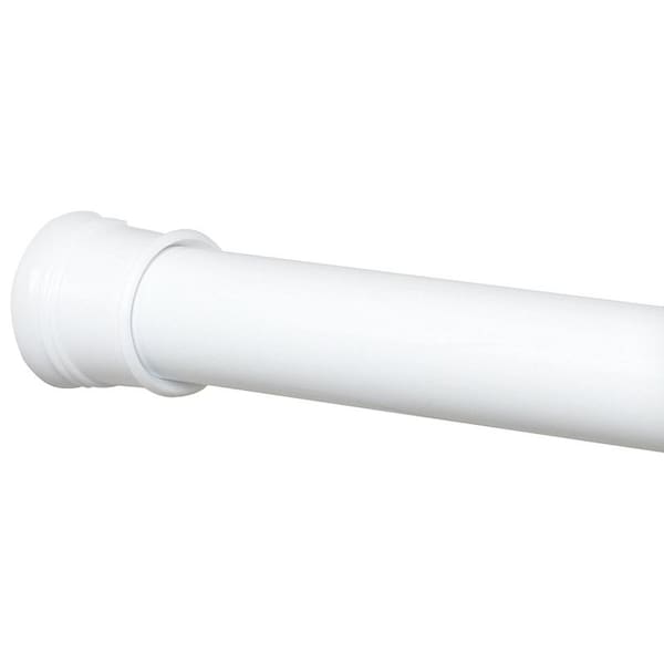 Zenna Home TwistTight Series505RB Shower Rod, 72 in L Adjustable, 114 in Dia Rod, Steel, Bronze 506W - main