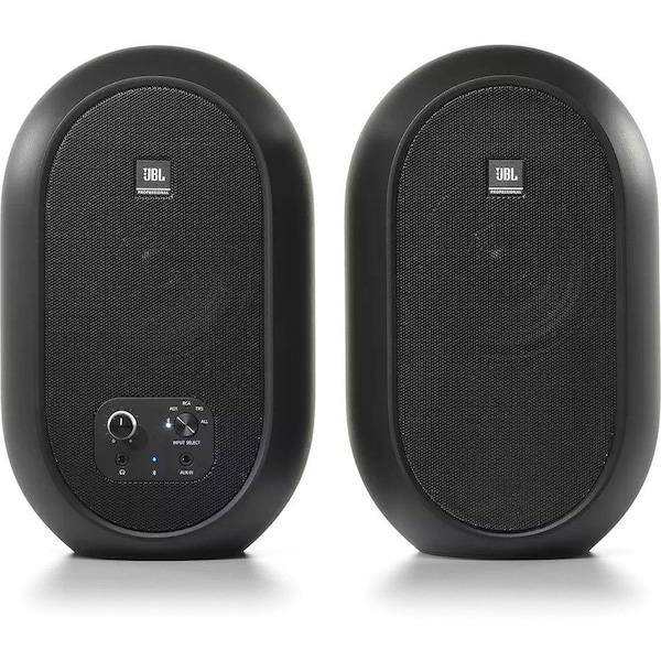 Harman Professional Solutions JBL 104-BT Portable Bluetooth Speaker System - 60 W RMS - Matte Black - Desktop - 2 Pack 104SETBTUS - main
