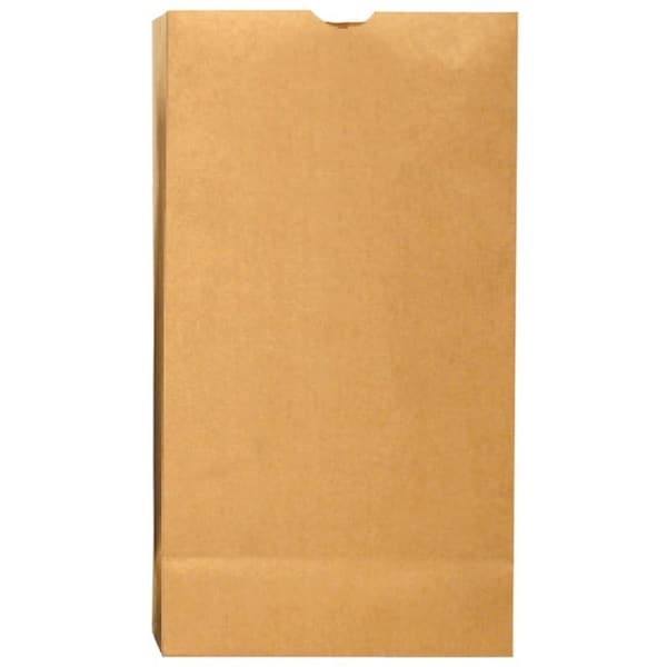 Duro Bag Duro Bag Dubl Life 18424 SOS Bag, 40 lb Capacity, No 25, Kraft Paper, Brown 18424 - main