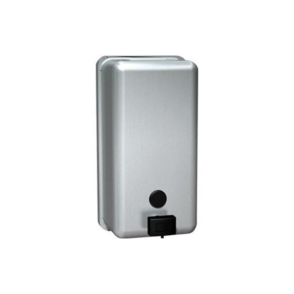 Asi Stainless Steel Liquid Soap Dispenser Vertical 0347 347 - main
