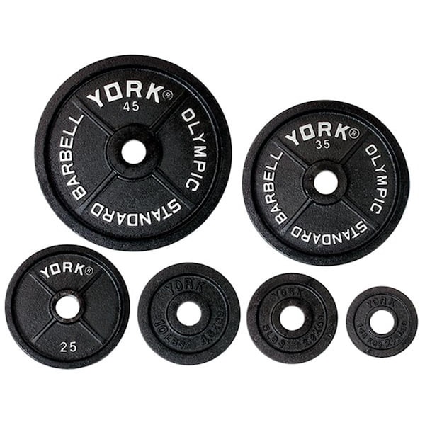 York Barbell Legacy Olympic Standard Plate - 35 lbs YO626735 - main