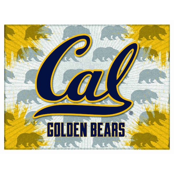 Holland Bar Stool Co University of California 24"x32" Canvas Wall Art LCnvs2432Cal-Un - main