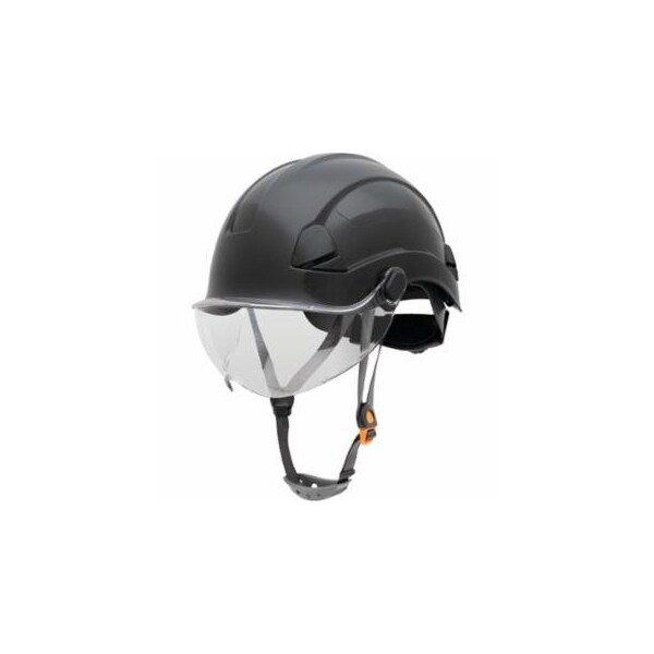 Honeywell Fibre-Metal Safety Helmet, 6-point Ratchet Suspension, Not-Vented, Black 280-FSH10011 - main