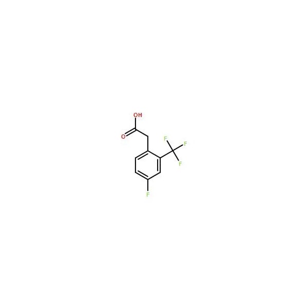 Ak Scientific 4-Fluoro-2-(trifluoromethyl)phenylacetic acid (1g), CAS 195447-80-4 X2691-1g - main