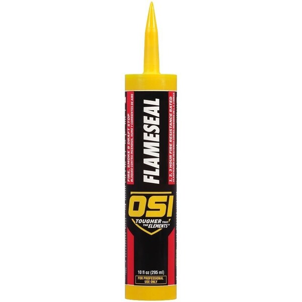 Osi Fire Smoke and Draft Stop Sealant, Brick Red, 45 to 90 deg F, 10 oz Cartridge 1390035 - main