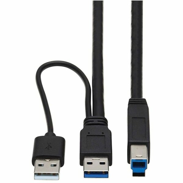 Eaton EATON USB 3.0 Superspeed Active Repeater Cable A To B M/m, 25 Ft. 7.6 M U328-025-1 - main