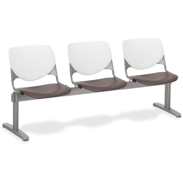 Kfi Kool Beam Seat Beam Seating, 71 in W 22" L 31" H, Polypropylene Seat 2300BEAM3-BP08-SP18 - main
