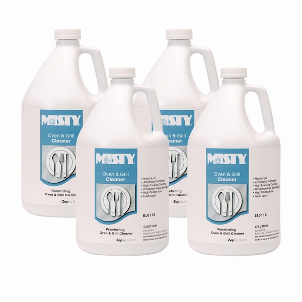 Misty Cleaners & Detergents, 1 Gal Bottle, Liquid, 4 PK 1038695 - main