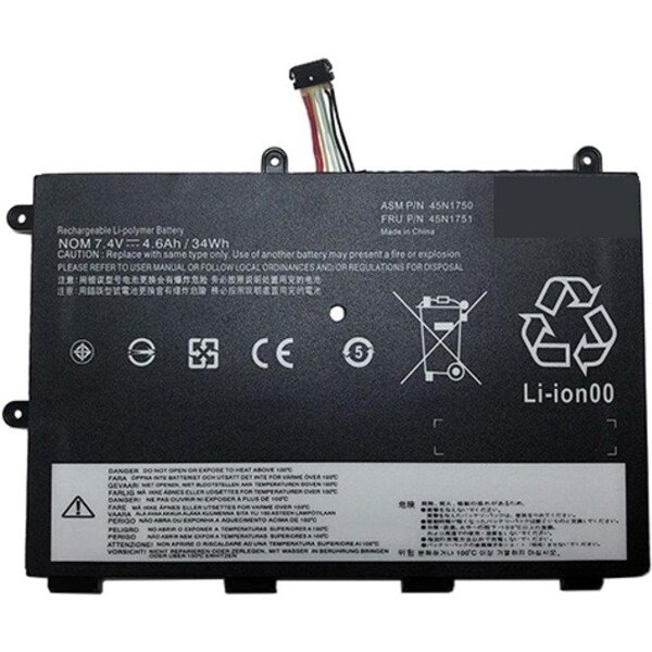 Ereplacements Battery-LiPo-Thinkpad/Yoga/11e 45N1750 - main