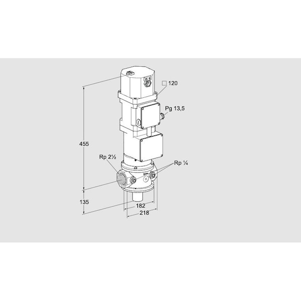 Honeywell Kromschroder VLV, MTR, GAS, VK 65R10W5XA43D KS85311124 - main