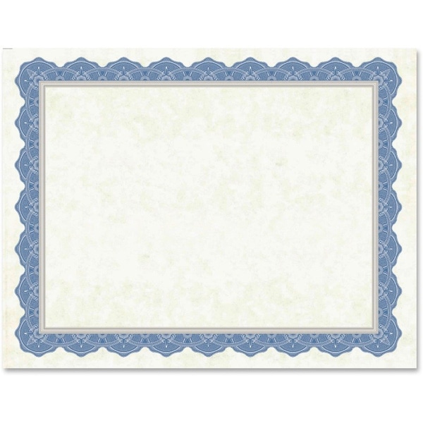 Geographics Certificate, Premium, Blue, PK15 47849 - main