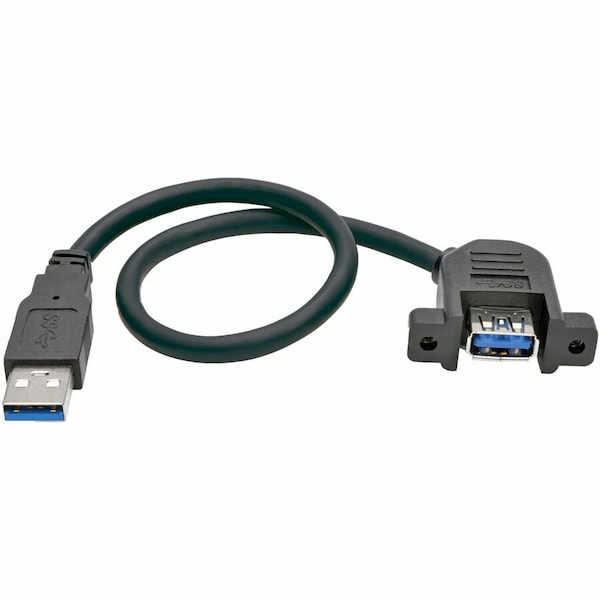 Eaton EATON USB 3.0 Superspeed Panel-mount Type-a Extension Cable (m U324-001-APM - main