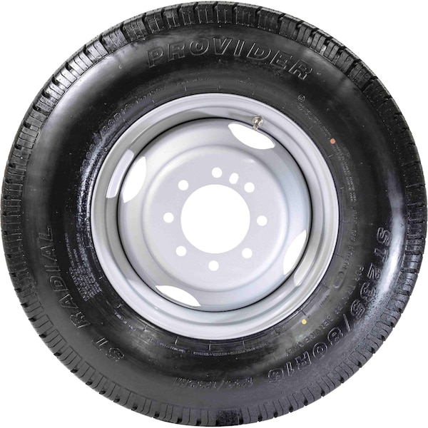 Taskmaster TRAILER WHEELANDTIRE ASSEMBLIES 16 Inch Diameter x 6 Inch Width 8 x 1651 Millimeter 8 x 650 Inch A16RTK477HDM - main