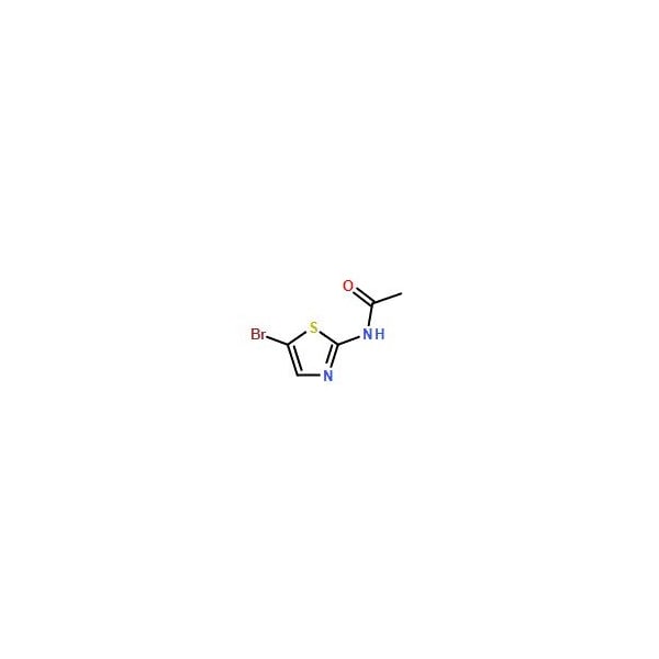 Ak Scientific 2-Acetamido-5-bromothiazole (10g), CAS 7336-54-1 V7535-10g - main