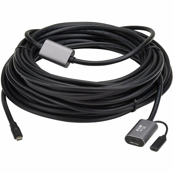 Eaton EATON USB 3.2 Gen 1 Active Extension Cable W USB-C Charging USB-C To U330-15M-C2C-C - main