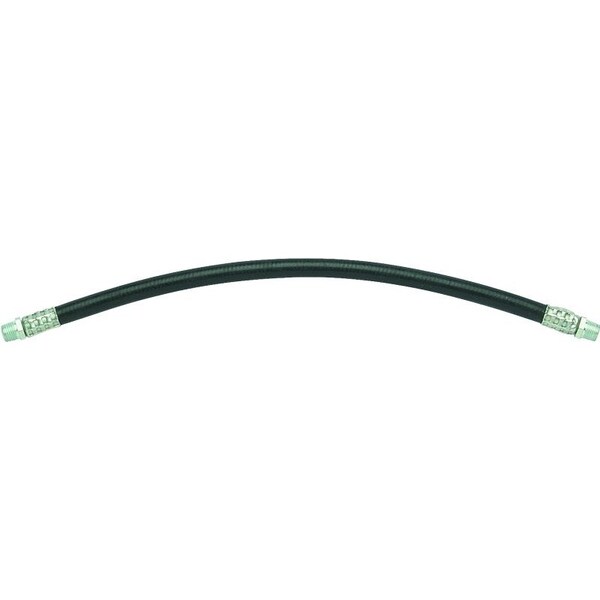 Lubrimatic Grease Gun Hose, 12 in L, NPT Male, 4000 psi Pressure, Rubber/Steel 10-200 - main