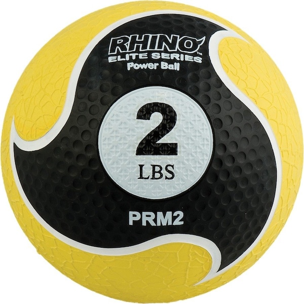 Champion Sports Rhino Elite Medicine Ball, 4lb, Red PRM2 - main