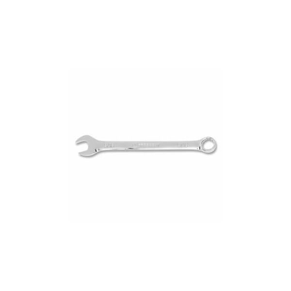 Crescent 12 Point SAE/Metric Combination Wrench, 9/16 in Opening, 7.52 in OAL, Full Polish Chrome 181-CCW6-05 - main