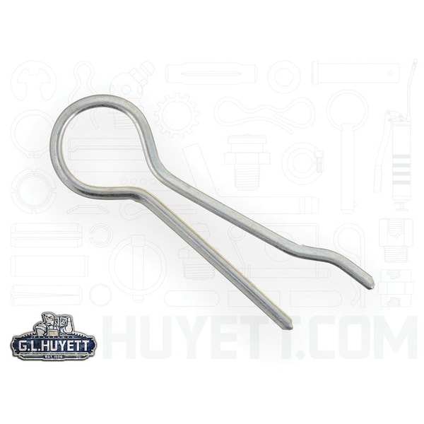 Huyett Clinch Cotter Pin, Zinc Plated Carbon Steel, 0.312 in Dia x 1.500 in Effective Length CLNP-312-1500 - main