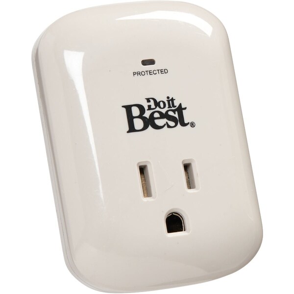 Do It Best 1-Outlet 15A Gray Surge Tap LA-9A-10 - main