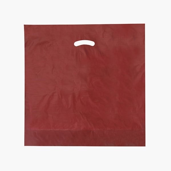 Nashville Wraps Burgundy Super Gloss 20x20x5 Plastic Bags, 1.50 mil, 500PK SG3BU - main