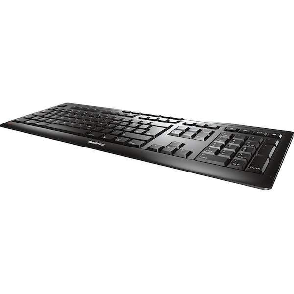 Cherry STREAM KEYBOARD, corded, black UK English JK-8500GB-2 - main
