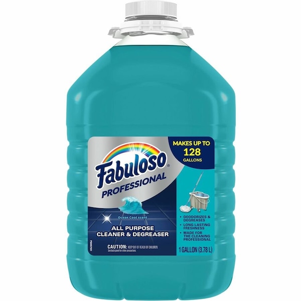 Fabuloso All Purpose Cleaner, Jug, 1 gal, Ocean Cool, 4 PK US05252A - main