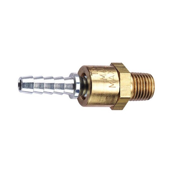 Tru-Flate 21603 0.25 in. NPT x 0.37 in. ID Hose Air Line Hose Swivel 11673 - main