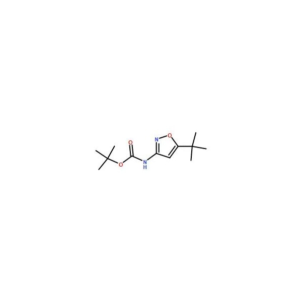 Ak Scientific tert-Butyl 5-tert-Butylisoxazol-3-ylcarbamate (100mg), CAS 89661-71-2 7769AH-100mg - main