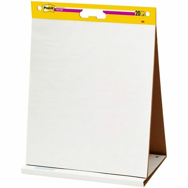 Post-It Easel Pad, Plain, White, 20 in. x 23 in. 563R - main