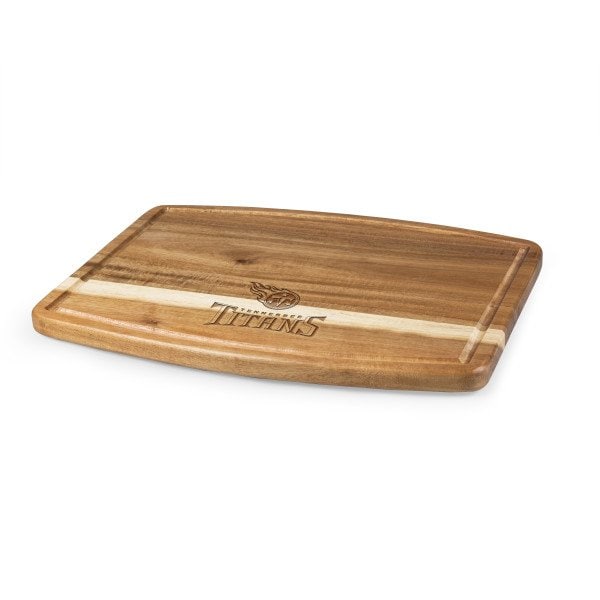 Picnic Time Family Of Brands NFL Tennessee Titans - Ovale Acacia Cutting Board 893-00-512-313-2 - main