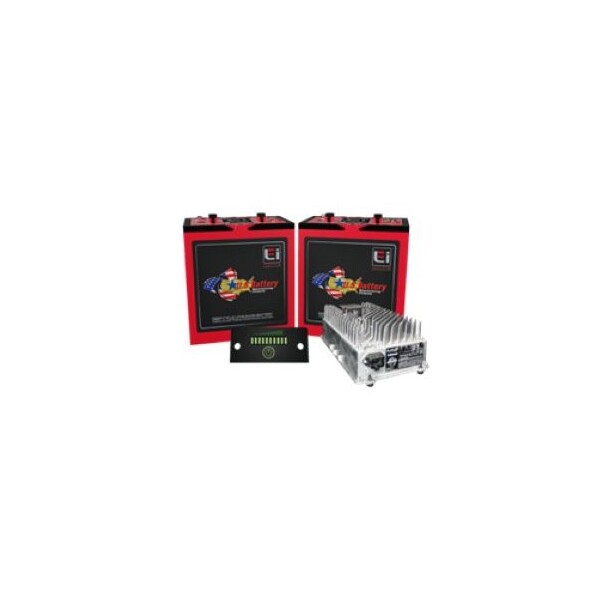 Us Battery 650 W Charger and Two 48V 30Ah Lithium-Ion Batteries, LFP 803454 - main