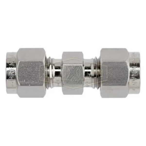 Dixon The Right Connection Instrumentation Union, 3/8 x 1/4 in Nominal, Tube End Style, 316 SS, Domestic 6-DU-4 - main