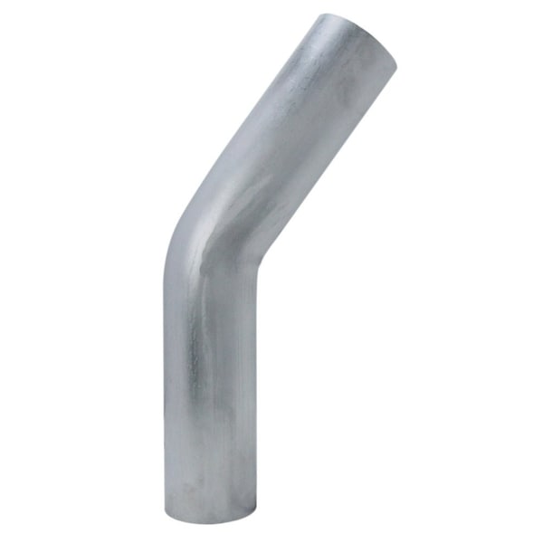 Hps Performance 2 in OD x 2 in CLR, 35 Degree Aluminum Elbow Tubing, Mill Finish AT35-200-CLR-2 - main