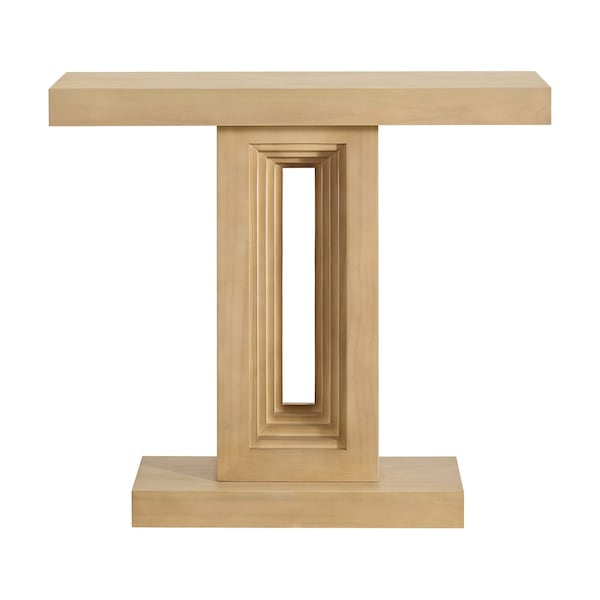 Alaterre Furniture Pismo Solid Wood Console Table 36 in Modern Farmhouse Small Entryway Table AFTBL-033 - main