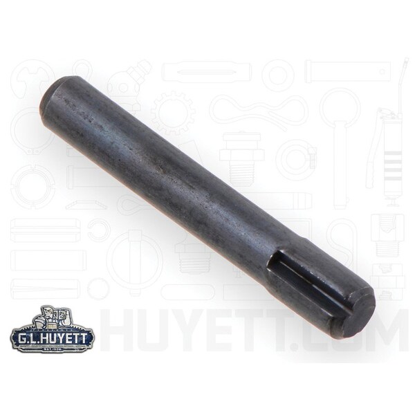 Huyett Type C Grooved Pin, Alloy Steel, 0.094 in Dia x 0.093 in Small End Dia x 0.625 in Length GPA-0093-0625-C - main