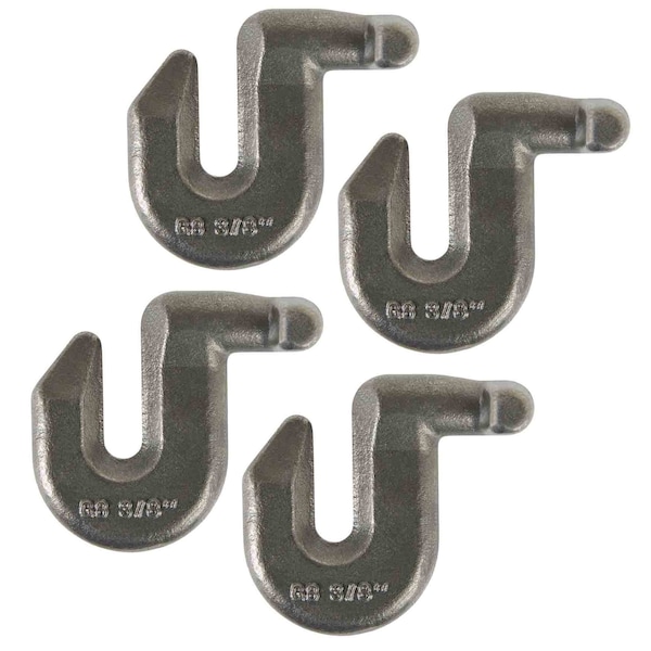 Mytee Products 3/8 in Heavy Duty G80 T-Grab Hook Combo, 7100 lbs WLL, 4PK GH-T-G80-9000x4 - main